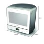 Whirlpool Max 39 WSL Forno a microonde con vaporiera, funzione Griglia e DualCrisp, Scongelamento rapido, Maniglia integrata, pl