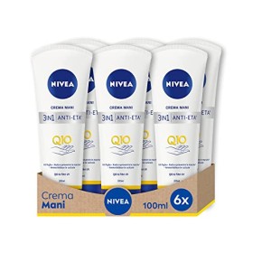 NIVEA Crema Mani Anti-Età Q10, Anti-Rughe e Anti-Macchie in Confezione da 6 x 100 ml, Crema Idratante per le Mani Arricchita co