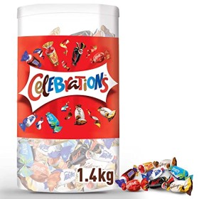Mars Celebrations, Mix di 160 Gustosi Cioccolatini in Una Scatola da 1435G