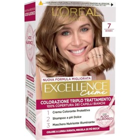 L'Oréal Paris Excellence Crema Colorante Triplo Trattamento Avanzato, 7 Biondo