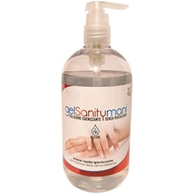 Sanity 101 Gel Tascabile Igienizzante Mani 70% Alcool Senza Risciacquo - 500 Ml
