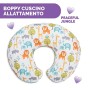 Chicco 08079902430000 Boppy Cuscino Allattamento, 0m+, Peaceful Jungle