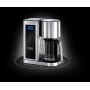Russell Hobbs Elegance Macchina del Caffè Americano, 1600 W, 10 Tazze, Nero, Acciaio