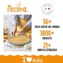 Decora Griglia Tagliapasta per Crostata Classica, Acciaio, Bianco, Dim. ø 30 cm