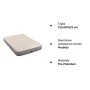 Intex Airbed Materasso Deluxe Classic Matrimoniale Dura Beam con Tecnologia Fiber Tech, Tinta Unita, Multicolore, 152 x 203 x 25