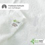 NatureMark - Set di 8 Asciugamani in Spugna, 100% Cotone, Bianco