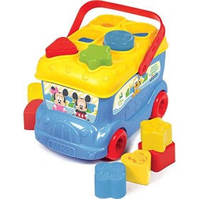 Clementoni 14395 - Topolino Bus Inserimento Forme