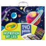 Crayola Valigetta Arcobaleno Per Colorare e Disegnare, Età 4 Anni, per Gioco e Regalo, Colori Assortiti, 140 Pezzi, 04-2532