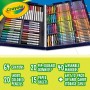 Crayola Valigetta Arcobaleno Per Colorare e Disegnare, Età 4 Anni, per Gioco e Regalo, Colori Assortiti, 140 Pezzi, 04-2532