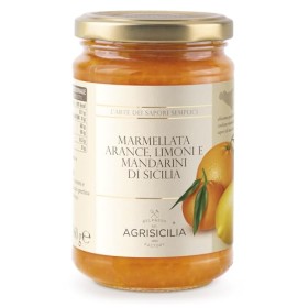 Agrisicilia Marmellata di Arance, Limoni e Mandarini di Sicilia - 360 g