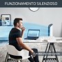 Rowenta VU6210 Eole Compact, Mini Ventilatore a Torre, Silenziosità 45 dB(A), Timer, Spegnimento Automatico, 3 Velocità