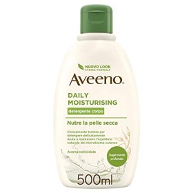 Aveeno Crema Corpo Idratante Bagno Doccia,Daily Moisturising, Profumo Delicato, Pelli da Normali a Secche, 500 ml