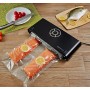 AmazonBasics, Macchina sigillatrice per sottovuoto, Larghezza di sigillatura 30 cm,10 sacchetti per sottovuoto inclusi, Nero