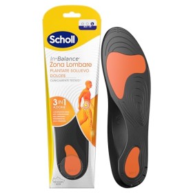 Scholl Plantari In-Balance Sollievo Dolore per Tensione Zona Lombare, Lombalgia, taglia L, Uomo e Donna