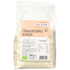 Fior di Loto Farina Integrale di Avena Biologico - 500 g