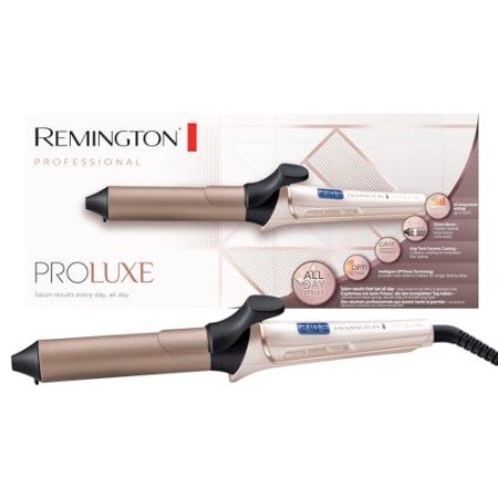 Remington CI9132 Arricciacapelli Proluxe, Voltaggio Universale , In ceramica, Nero/Bronzo/Bianco