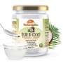 Olio di Cocco Biologico Extra Vergine 200 ml. Crudo e Spremuto a Freddo. 100% Organico, Naturale e Puro. Bio Nativo e non Raffin