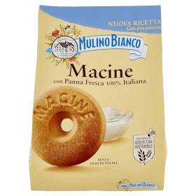 Mulino Bianco Biscotti Frollini Macine con Panna Fresca, Colazione Ricca di Gusto, 800 gr