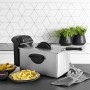 Princess Friggitrice Family Castle, 2000 watt, 3 litri, Acciaio Inossidabile