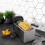Princess Friggitrice Family Castle, 2000 watt, 3 litri, Acciaio Inossidabile
