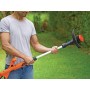 BLACK+DECKER ST182320-QW Tagliabordi a Batteria Litio 18V-2Ah, Taglio 25cm