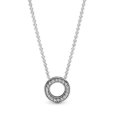 Pandora Collana con ciondolo Donna argento - 397436CZ-45