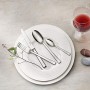 Villeroy & Boch - Victor Posate da tavola, servizio per 6 persone, 24 pz, acciaio inox, per l'uso quotidiano, lavabile in lavast