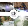 Nebulizzatore per Terrario a 12 LED Colorati con Serbatoio Nebbia
