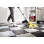 Kärcher FC 3 Cordless Lavapavimenti - Batteria 7.2 V, Asciugatura Pavimenti in 2 min, Capacità Serbatorio Acqua Pulita 360 ml,