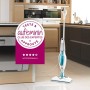 BLACK+DECKER FSM1630-QS Lavapavimenti a vapore STEAM-MOP Deluxe con Minitesta Triangolare Lift&Reach, 1600 W, Serbatoio 460ml