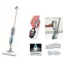 BLACK+DECKER FSM1630-QS Lavapavimenti a vapore STEAM-MOP Deluxe con Minitesta Triangolare Lift&Reach, 1600 W, Serbatoio 460ml