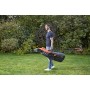 BLACK+DECKER BEMW461BH-QS Rasaerba a filo 1400W, Taglio 34cm, Impugnatura Bike