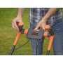 BLACK+DECKER BEMW461BH-QS Rasaerba a filo 1400W, Taglio 34cm, Impugnatura Bike
