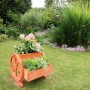 HABAU 691 Cassetta per Fiori con Ruota di carro