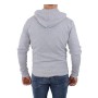 Tommy Hilfiger Logo Tape HD Felpa con Cappuccio, Grigio (Grey Heather 004), Small Uomo