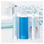 Oral-B Waterjet Sistema Pulente Idropulsore e Spazzolino Elettrico Ricaricabile PRO 700 con 4 Testine Waterjet e 2 Testine di Ri