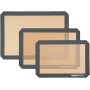 AmazonBasics - Tappetini da forno in silicone, set da 3 pezzi