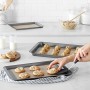 AmazonBasics - Tappetini da forno in silicone, set da 3 pezzi