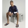 PumaPurecat - Scarpe da Spiaggia e Piscina Unisex adulti, Blu (Blu (peacoat-white 02)), 43 EU (9 UK)