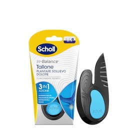 Scholl Plantari In-Balance Sollievo Dolore Ammortizzanti per Tallone, Tallonite, Tendine d'Achille, taglia L, Uomo e Donna