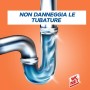 Wc Net Professional Turbo, Disgorgante Gel per Scarichi Professionale, Agisce in 5 minuti, con Agenti Salvatubi, 500 ml x 6 Conf