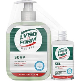 Lysoform Medical Gel Disinfettante Mani 70 ml + Lysoform Medical Sapone Disinfettante Mani 300 ml