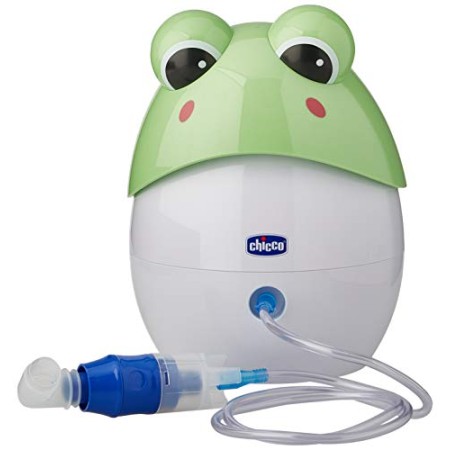 Chicco 00009067000000 Apparecchio per Aerosol Super Soft Rana, 0m+, Bianco/Verde