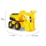 Caterpillar by Funrise Caterpillar, CAT Mini Crew confezione da 3 Veicolo da costruzione, Colore Giallo, Nero, 82360