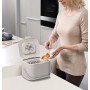 Joseph Joseph Stack Cestino per l'Umido, Plastica, 4 Litri, Bianco Crema