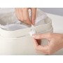 Joseph Joseph Stack Cestino per l'Umido, Plastica, 4 Litri, Bianco Crema