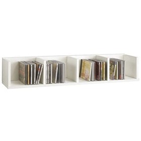 13Casa - Hand A3 - Mensola. Dim: 92x17x16,5 h cm. Col: Bianco. Mat: Truciolare., legno