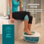 HoMedics Idromassaggiatore Plantare, Massaggiatore Piedi 4 in 1 Lenitivo con Funzione Calore, Testine Massaggianti, Magnetoterap