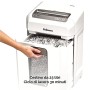 Fellowes Powershred 12Ms, distruggidocumenti mini taglio 12 fogli per piccole aziende/uffici domestici con tecnologia SafeSense,