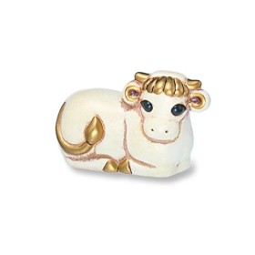 THUN® - Bue Bianco - Statuine Presepe Classico - Ceramica - I Classici